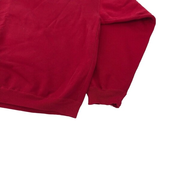 VINTAGE Michigan Gear For Sports Up North Crew Neck Pullover Red Sweatshirt - Picture 10 of 11